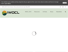 Tablet Screenshot of iwocl.org